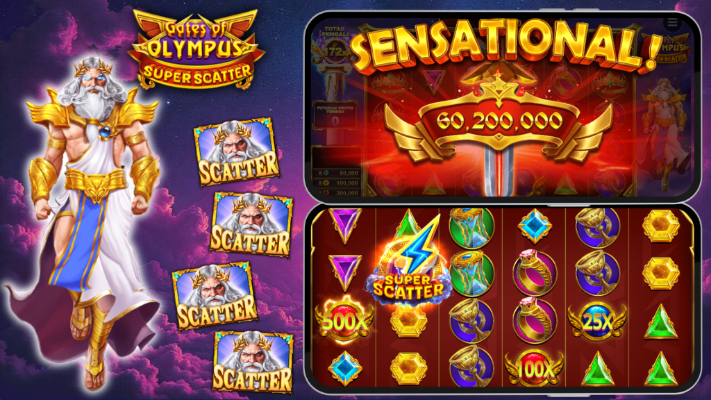 trik menang besar slot Gates of Olympus Super Scatter
